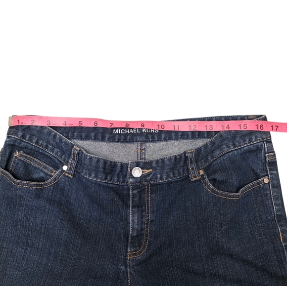 Michael Kors Flare Jeans Loose Size 10 TALL - Picture 7 of 11
